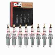 8 pc Champion Exhaust Side Iridium Spark Plugs for 2008-2010 Jeep Grand vg picture