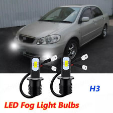 H3 For Infiniti I30 1996-2001 LED Fog Driving Light Bulbs Kit 6000K White Qty 2 picture
