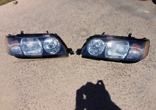 99-01 Infiniti Q45 Xenon Headlights w/ Restored Clear Lenses LH & RH Both Tested picture