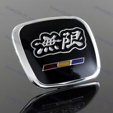 BLACK MUGEN Steering Wheel JDM Emblem For Honda CIVIC ACCORD S2000 FIT FA5 FD2 picture