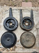 Corvair Breathers Dual Snorkel Pancake Air Cleaner Breather Housings picture