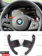 Carbon Fiber For BMW G20 M3 M4 G80 G82 M340i 20-24 Steering Wheel Paddle Shifter picture