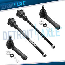 Front Inner & Outer Tie Rods for Chevy Silverado GMC Sierra 1500 Tahoe Yukon picture