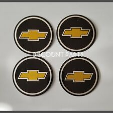 4pcs CHEVY Emblem Badge RALLY WHEEL CENTER HUB CAPS' LOGO STICKERS picture