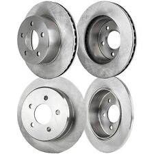 Front and Rear Disc Brake Rotors For 1991-1994 Lincoln Town Car Sedan picture