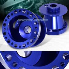 BLUE ALUMINUM 6-HOLE STEERING WHEEL HUB ADAPTER FIT TOYOTA CAMRY/TERCEL/PASEO picture