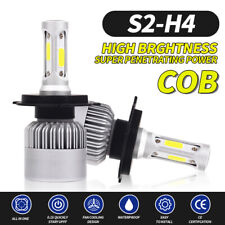 H4 LED Headlight Kit Light Bulbs Hi/Lo Beam 6000K 9003 HB2 72W 9000LM White picture