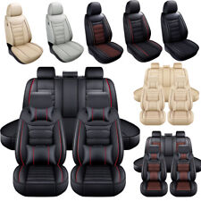 Leather Car Seat Cover Full Sets For Honda Accord/Civic/CR-V/Clarity/Insight picture