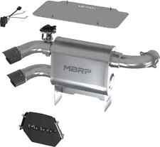 MBRP X3 Dual Out Active Exhaust Can-Am Fits 19-23 Maverick Turbo R Turbo RR picture