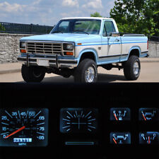 Gauge Cluster LED Dash Kit Ice Blue For Ford 1980-1986 F100 F150 F250 F350 Truck picture