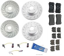 For Mercedes W219 W211 CLS55 AMG E55 AMG Front & Rear Brake KIT Pads Rotors picture