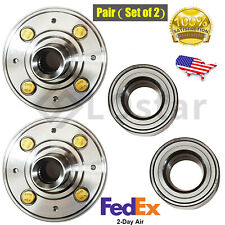 Pair(2) Front Wheel Hub & Bearing Assembly Fits 92-00 Honda Civic Coupe/Sedan  picture