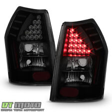 Black Smoked 2005-2008 Dodge Magnum LED Tail Lights Brake Lamps 05-08 Left+Right picture