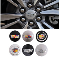 4x Cadillac 67mm Wheel Center Hub Cap Rim Emblem for ATS CTS DTS SRX STS XLR XTS picture