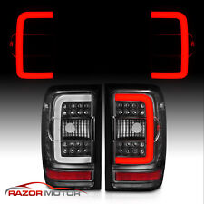 [LED C Light Bar] 2001-2011 Ford Ranger Black Housing LED Tail Lights picture