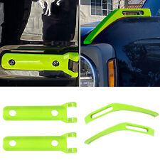Green Front Engine Hood & Tailgate Spare Tire Hinge Cover For Ford Bronco 2021+ picture