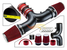 BCP RW RED For 2007-2008 Aspen 5.7L V8 Dual Twin Ram Air Intake Kit+Filter picture