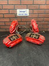 08-20 Dodge Challenger SRT8 Brembo 4 Piston Calipers Set 4 Front&Rear (BR4) Red picture