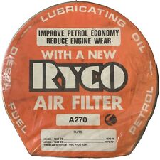 RYCO A270 Air Filter Honda Civic 1200cc 1973-1979 1500cc 1975-1976 NOS picture