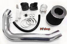 All Black For 1995-1998 Nissan 240sx S14 Silvia 2.4L Air Intake Kit + Filter picture