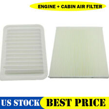 Set2 Engine Air Filter + Cabin Air Filter For 09-18 Corolla Vibe xD Yaris Matrix picture