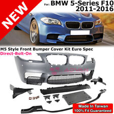 M5 Style Front Bumper Cover With Sensor Holes For 11-16 BMW 5 Series Sedan F10 picture