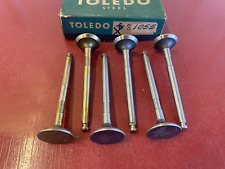 NORS EXHAUST VALVE S-1055 SET (6) PARTS FOR 1939 - 1951 STUDEBAKER CHAMPION picture