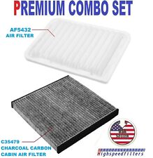 PREMIUM AIR FILTER + CARBONIZED CABIN FILTER FOR TOYOTA CAMRY SIENNA ES330 RX330 picture