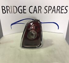 BMW MINI COOPER S.  2007-2008. Driver side Tail Light  Complete with Bulb Holder picture