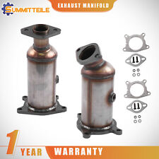 Set Catalytic Converters Exhaust Manifold w/ Gasket For 07-10 Ford Edge 3.5L picture