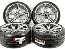 20x10 20x11 Chevy Camaro SS ZL1 Staggered Wheels Rims Tires 5x120 Hyper 285/305 picture