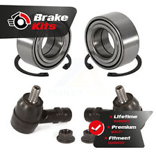 Front Wheel Bearing And Tie Rod End Kit For 2003-2008 Hyundai Tiburon 2.7L picture