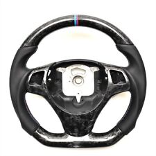 FORGED CARBON FIBER Steering Wheel FOR BMW E90E92E82E87m3 black nappa leather picture