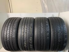 Set 4 Tires 285 40 21 Continental CrossContact LX Sport A0 (90-95% Tread) picture