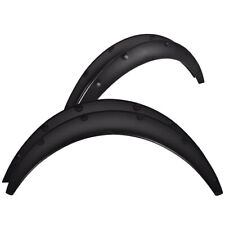 4PCS UNIVERSAL CAR TIRES FENDER FLARES OVER WIDE BODY WHEEL ARCHES FLEXIBLE picture