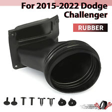 Headlamp Air Inlet Intake Duct Tube For 2015-2022 Dodge Challenger Hellcat Black picture
