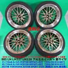 BBS LM227 LM228 4Wheels no tires 19x8.5+32 9.5+35 5x120 Ltd Color Diamond Gold picture