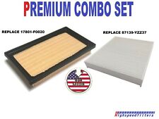 PREMIUM COMBO Air Filter & CABIN FILTER for NEW 2018 - 2024 TOYOTA CAMRY HYBRID picture