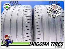 SET OF 2 MICHELIN PILOT SPORT 4S XL 315/30/22 USED TIRES 91% LIFE 107Y 3153022 picture