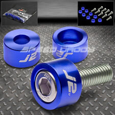 J2 ALUMINUM JDM HEADER MANIFOLD CUP WASHER+BOLT KIT FOR ACCORD PRELUDE BB BLUE picture