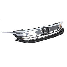Chrome Front Bumper Upper Grille Grill For Honda Accord Sedan 4D 2016 2017 picture