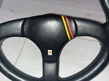 Porsche 911 930S steering wheel atiwe w/hub and hardware 1974-89 BLACK picture