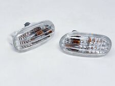 Set of Pair Euro Clear Front Side Marker Lights for 1997-2002 Mitsubishi Mirage picture