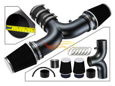 BCP RW BLACK For 2007-2008 Aspen 5.7L V8 Dual Twin Ram Air Intake Kit+Filter picture