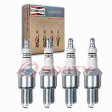 4 pc Champion Exhaust Side Copper Plus Spark Plugs for 1982-1983 Nissan kq picture