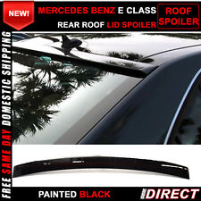 Fits 10-16 Benz E-Class W212 OE Style Window Roof Spoiler Wing Painted #040 ABS picture