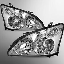 For 2004-2009 Lexus RX330 RX350 Chrome Halogen Headlamps Headlights Pairs picture