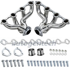 SS Stainless Hugger Exhaust Headers for Ford Small Block Windsor 260 289 302 351 picture