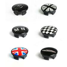 Black logo Car Rim Wheel Center Hub Cap for M N Cooper R55 R56 R60 F54 F56 F60 picture
