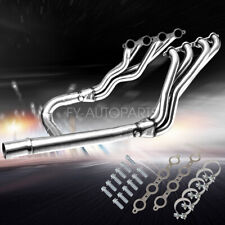 SS Long Tube Exhaust Header Manifold+Y-Pipe for 07-13 Chevy Silverado/Sierra V8 picture
